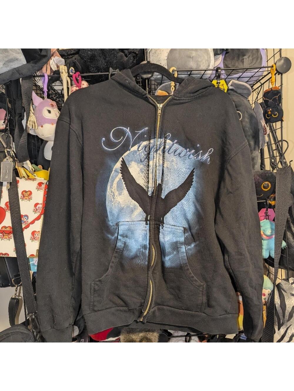 Nightwish Band Zip Hoodie / Metal Graphic Hoodie